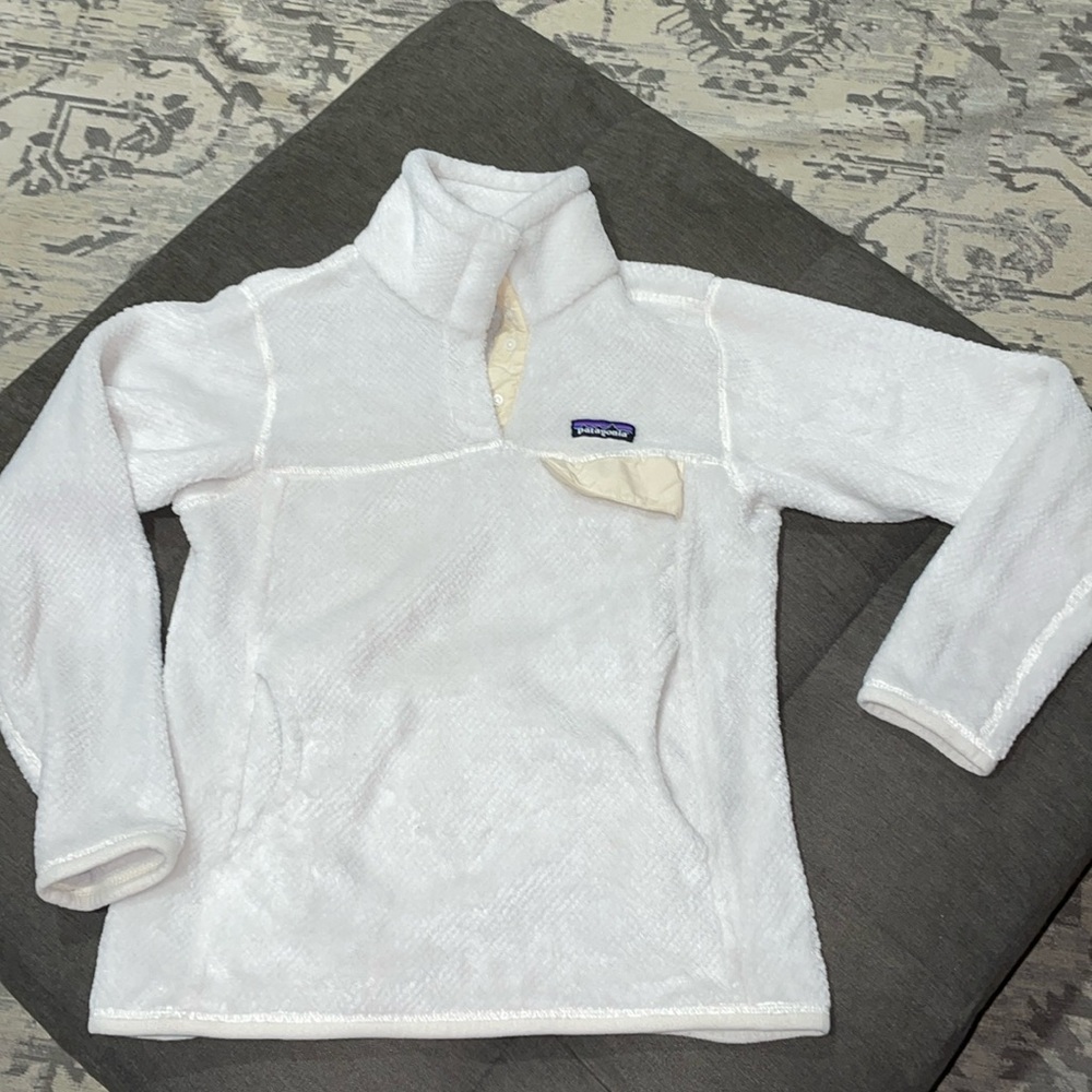 Women’s Patagonia Re-Tool Fleece Pullover Snap T Size Small